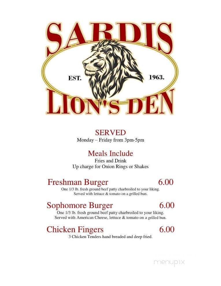 Lion's Den Restaurant - Boaz, AL