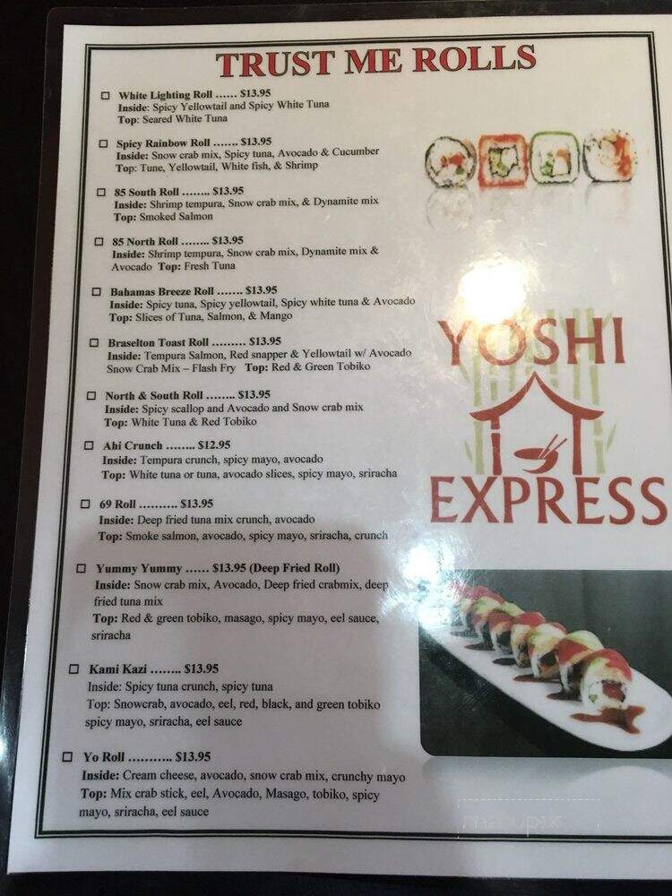Yoshi Express - Cleveland, GA