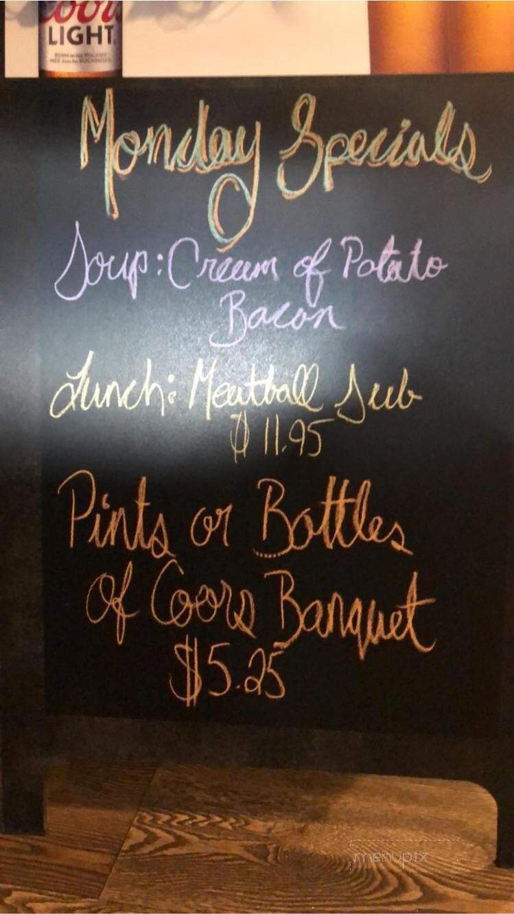 The Office Pub and Grill - Kamloops, BC menu_pic