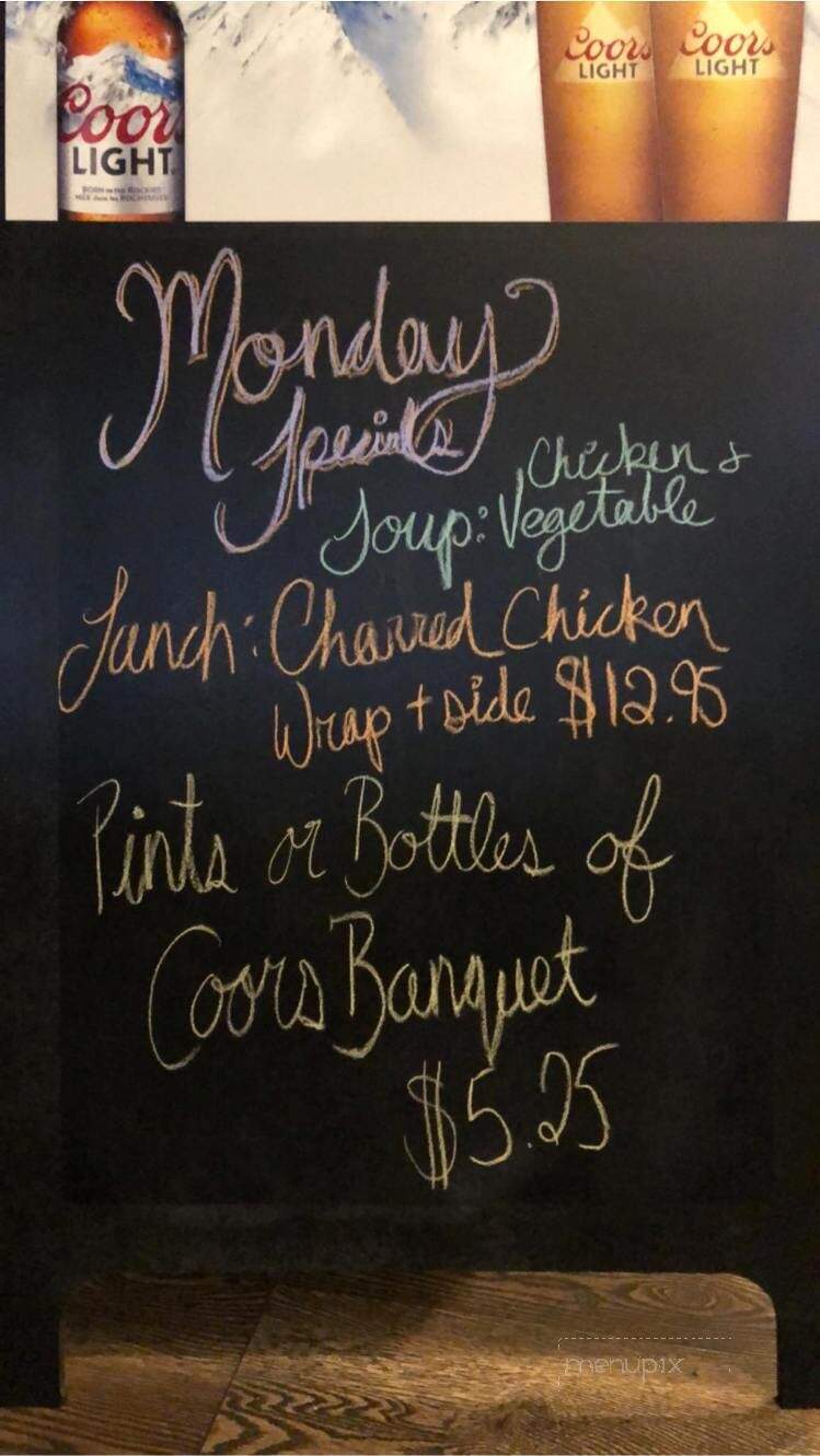 The Office Pub and Grill - Kamloops, BC menu_pic