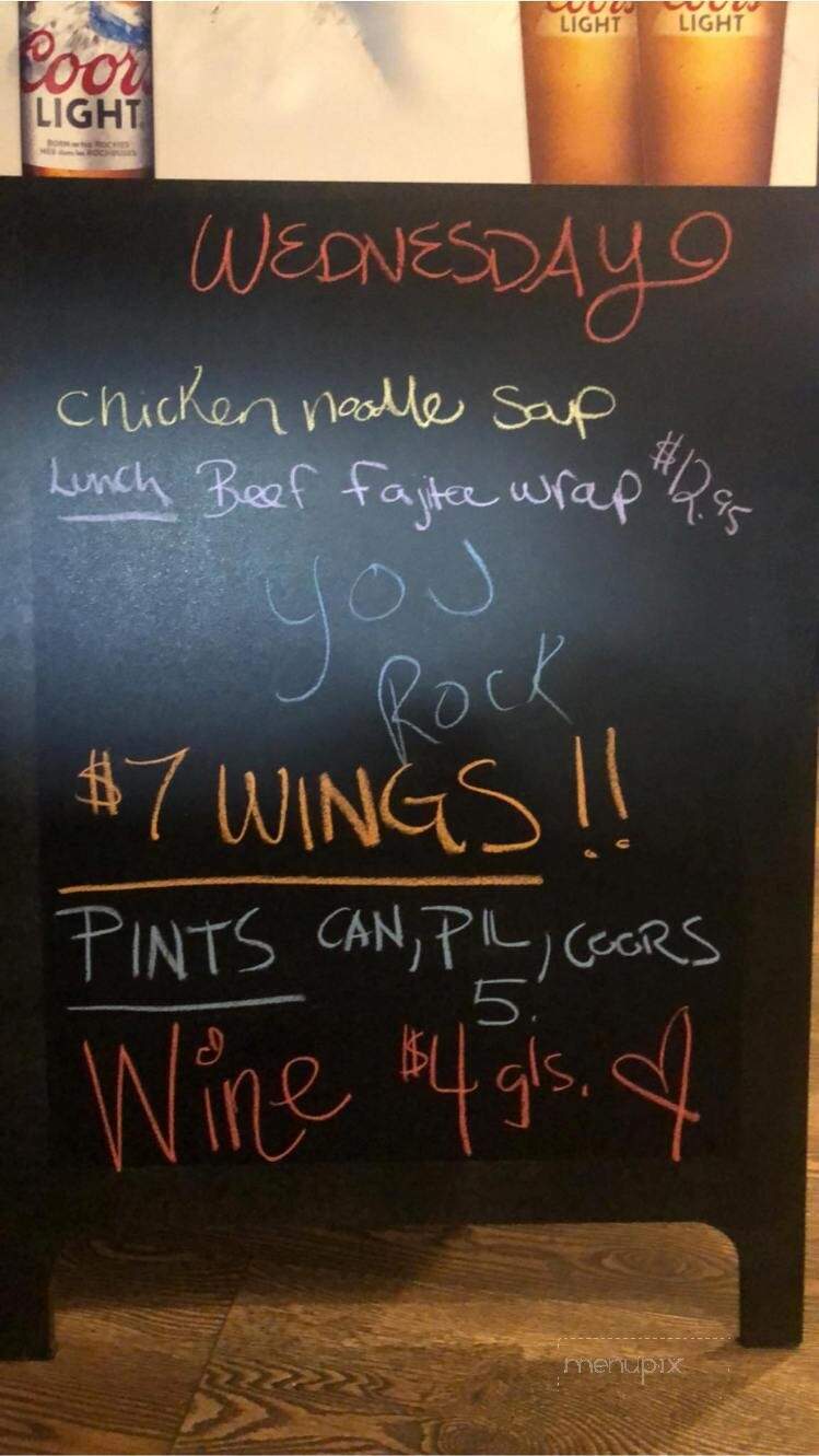 The Office Pub and Grill - Kamloops, BC menu_pic