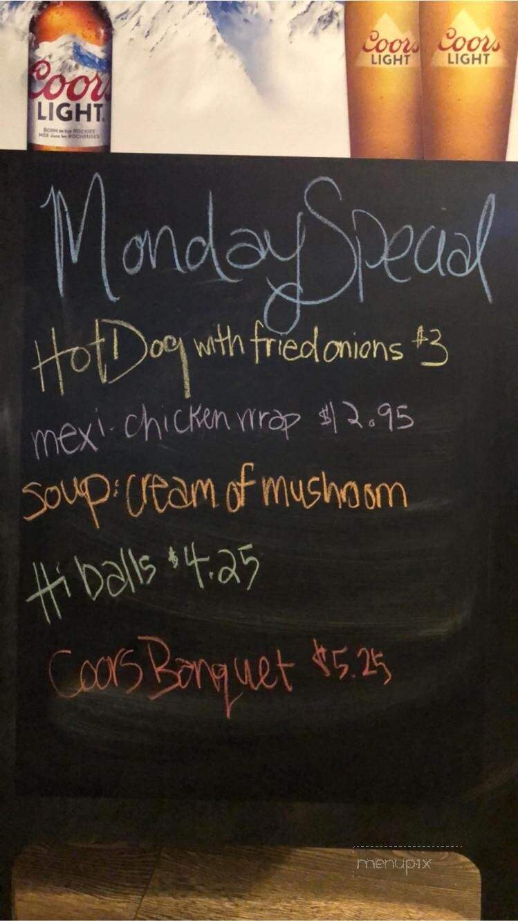 The Office Pub and Grill - Kamloops, BC menu_pic