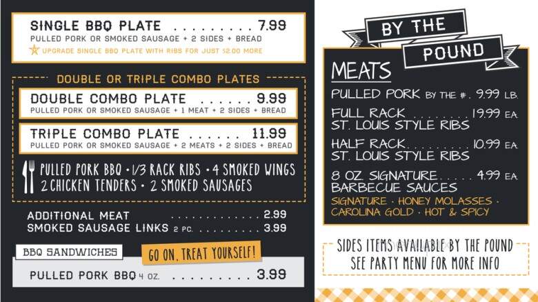 Church Street Chicken & BBQ - Greenbrier, TN menu_pic