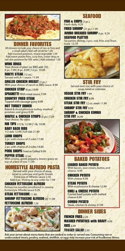 Victoria's Bistro - Harper Woods, MI menu_pic