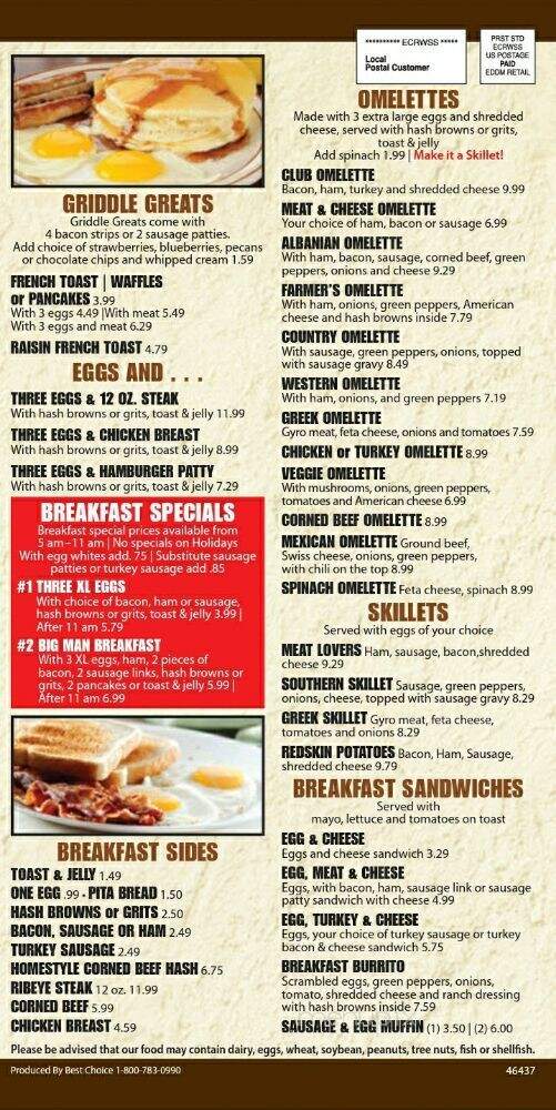Victoria's Bistro - Harper Woods, MI menu_pic