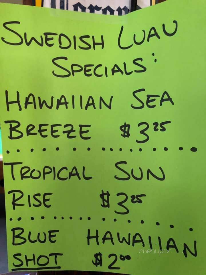 Ol Stuga - Lindsborg, KS menu_pic