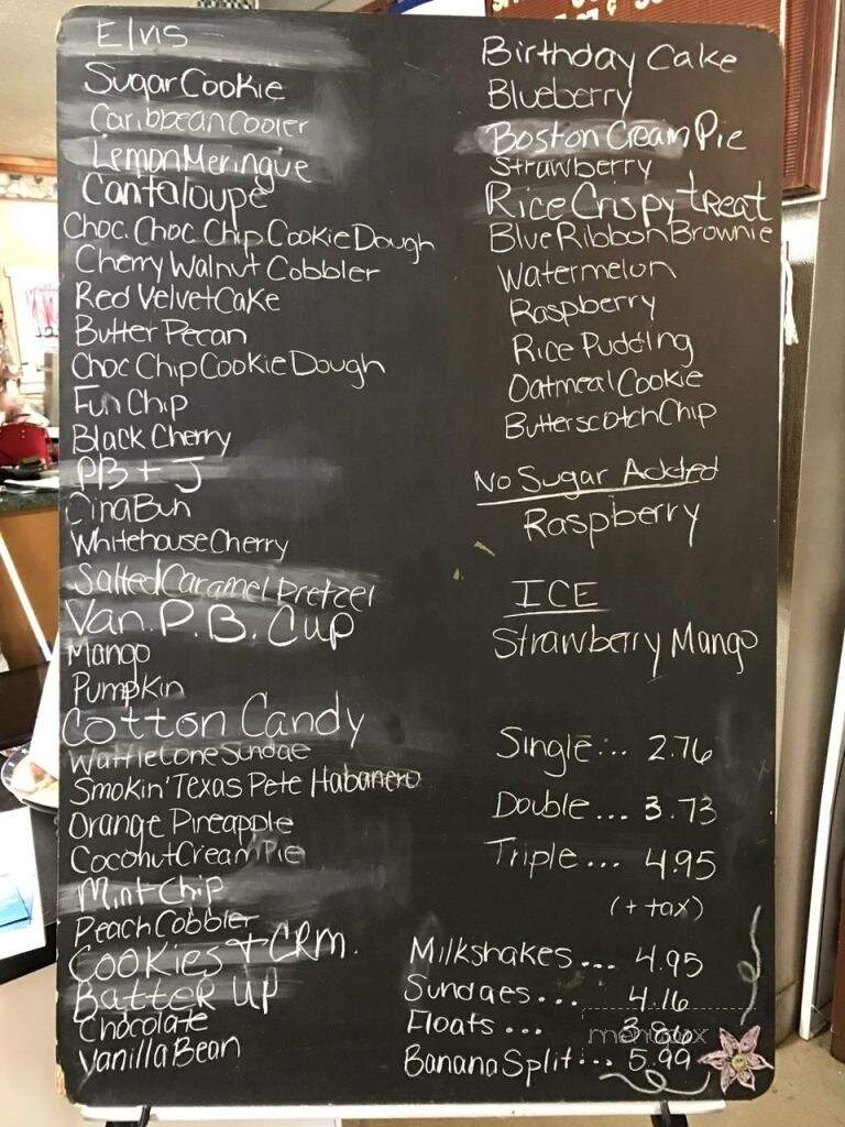 Keating's Heaven's Gate Farm - Lake Ariel, PA menu_pic