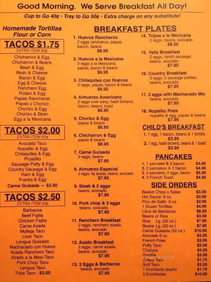 Taqueria Veliz Restaurant - Floresville, TX