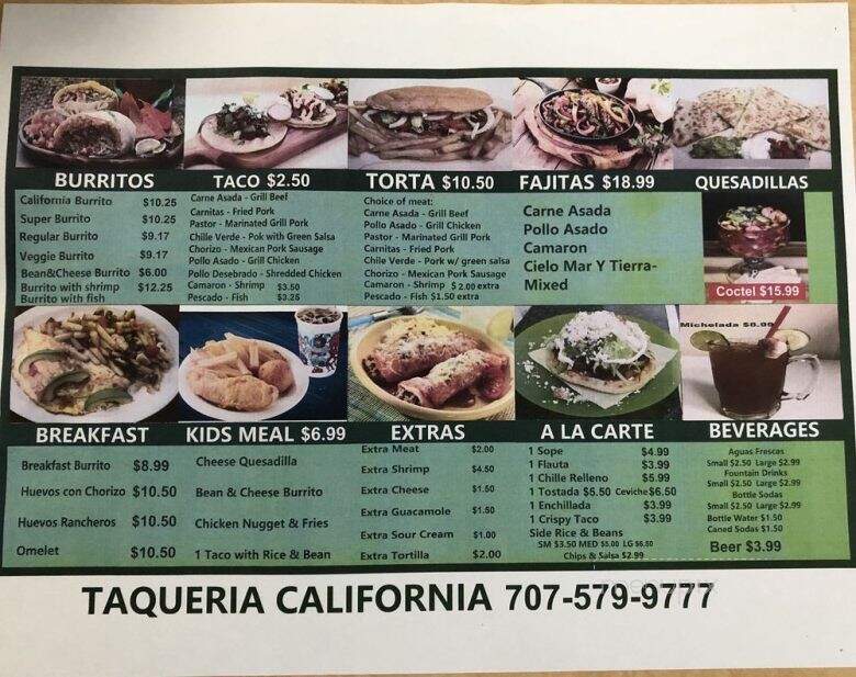 Taqueria California - Windsor, CA