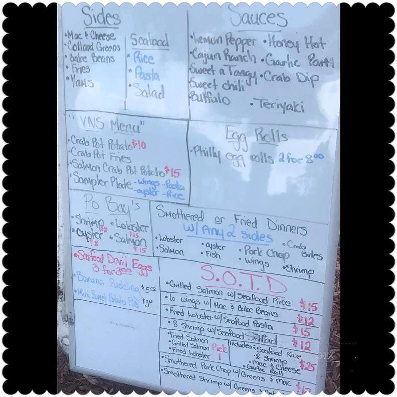 V N S Soulfood Kitchen - Jacksonville, FL menu_pic