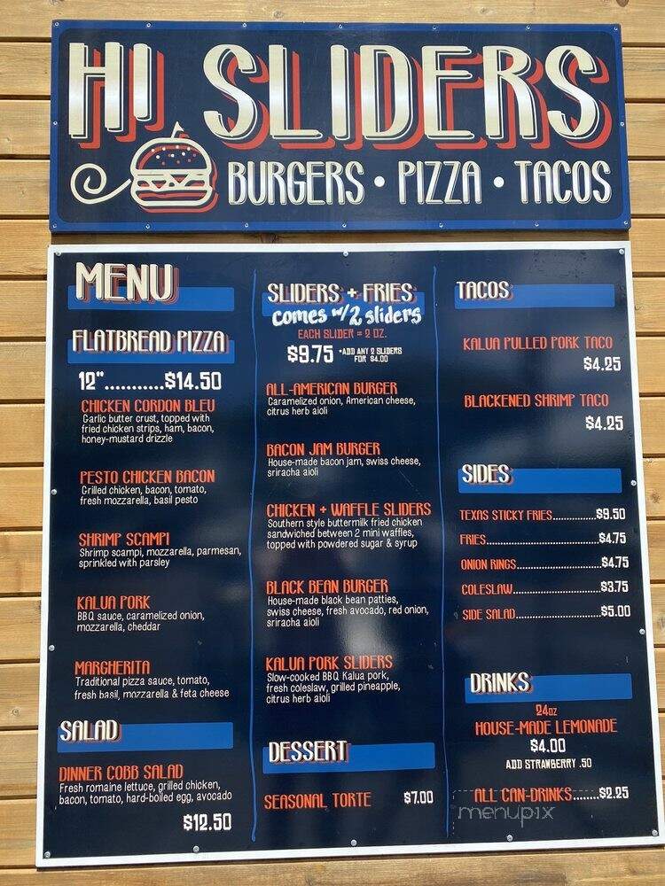 HI Sliders - Mililani, HI menu_pic