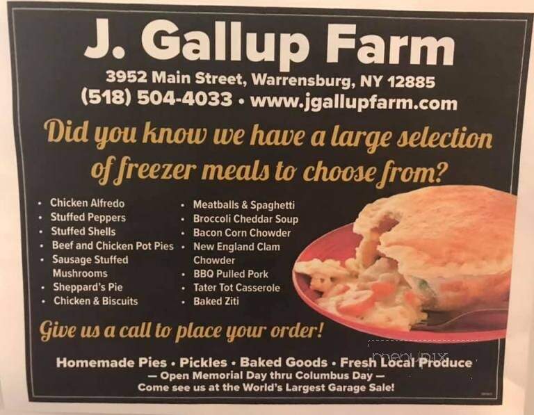 J Gallup Farm - Warrensburg, NY