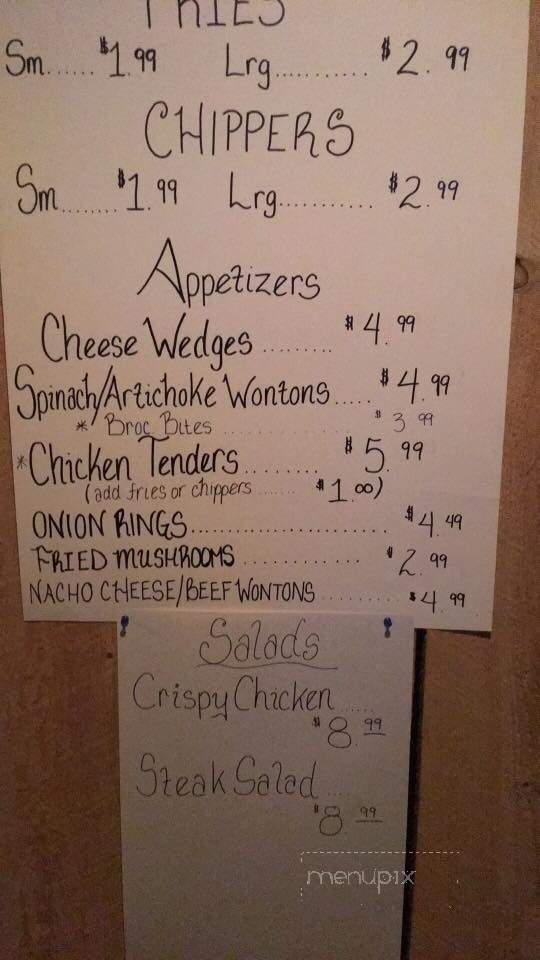Tunnelton Inn - Saltsburg, PA menu_pic