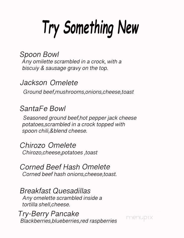 Wooden Spoon - Jackson, MI menu_pic