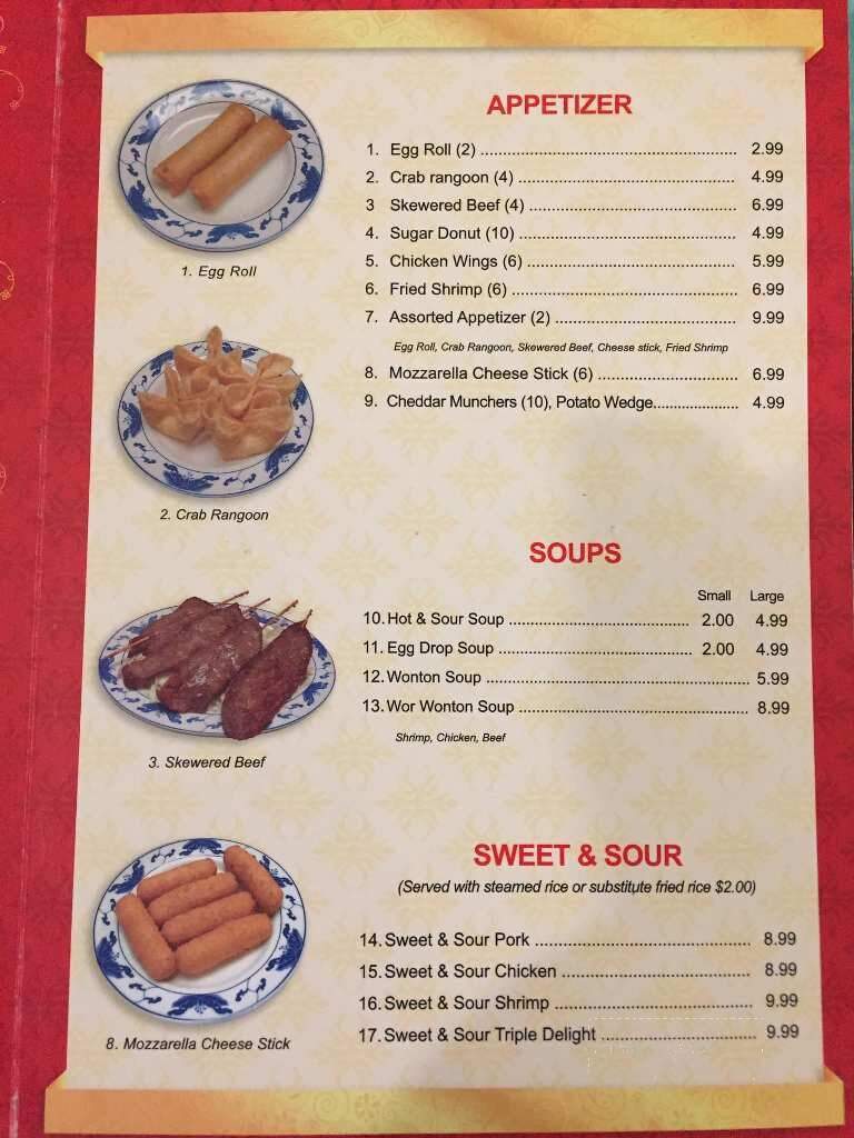 Sam's Chinese Kitchen - Clarion, IA menu_pic