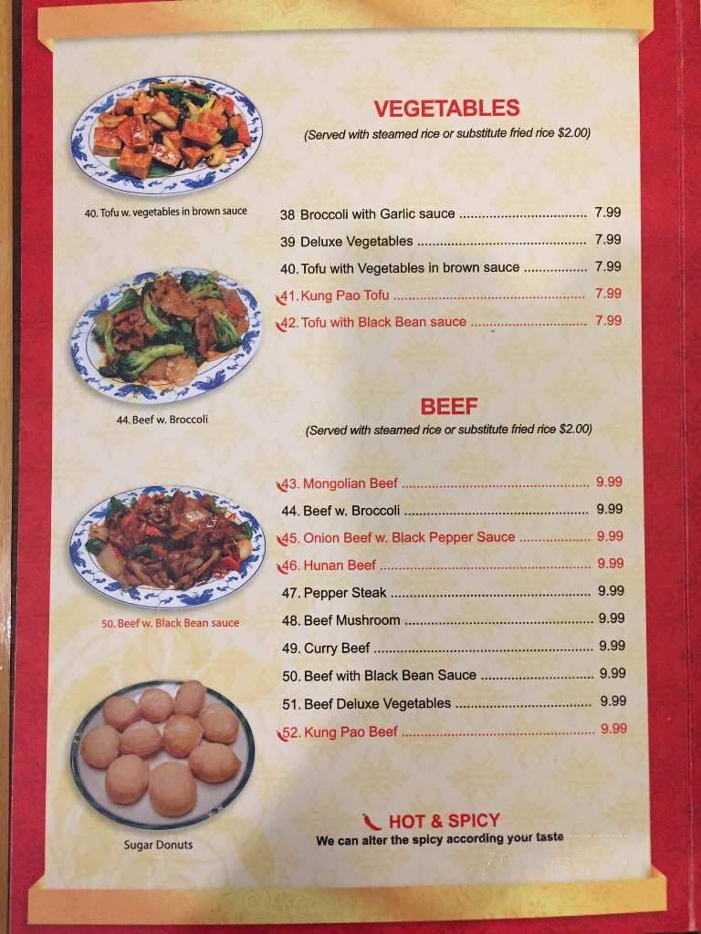 Sam's Chinese Kitchen - Clarion, IA menu_pic