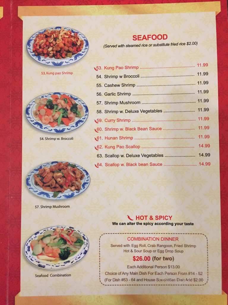 Sam's Chinese Kitchen - Clarion, IA menu_pic
