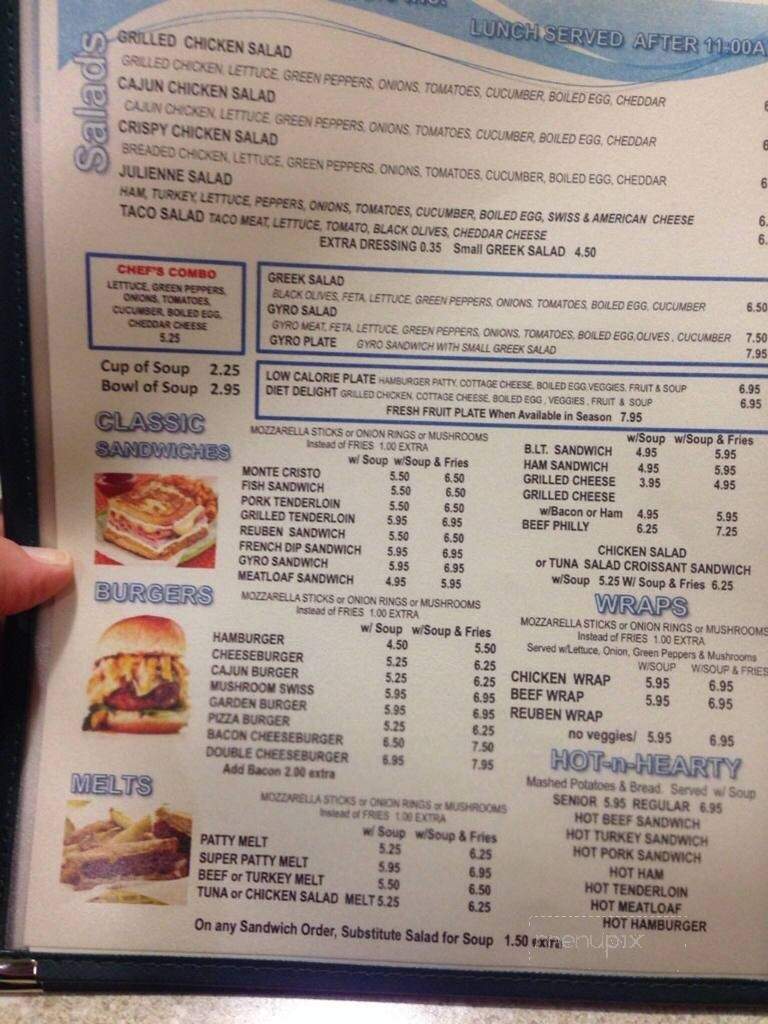 Sunrise Family Restaurant - De Witt, IA menu_pic