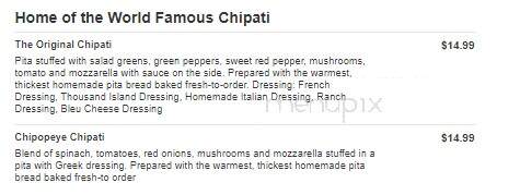 Pizza House - Ambridge, PA menu_pic