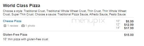 Pizza House - Ambridge, PA menu_pic