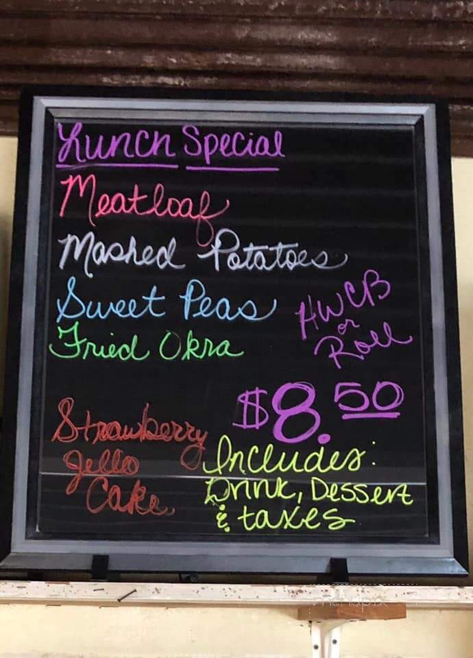 Stamps Cafe - Stamps, AR menu_pic