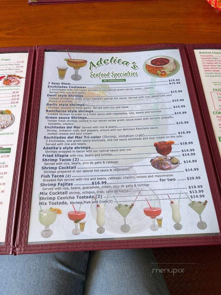 Adelita's Restaurant - Lucerne Valley, CA menu_pic