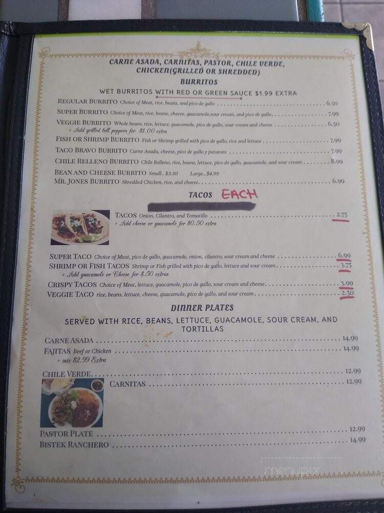 El Taco Bravo Restaurant - King City, CA