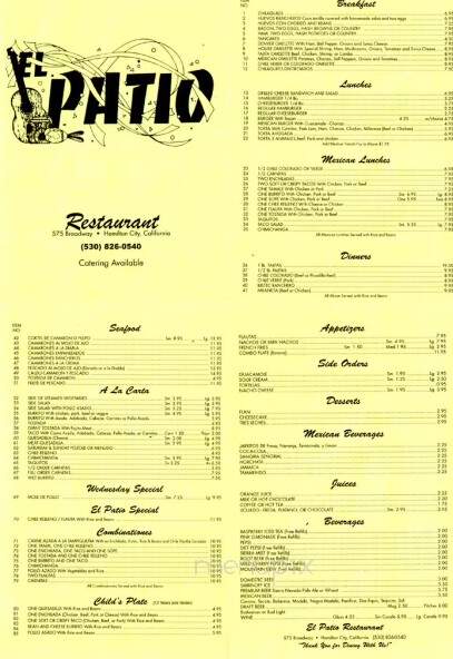 El Patio Restaurant - Hamilton City, CA