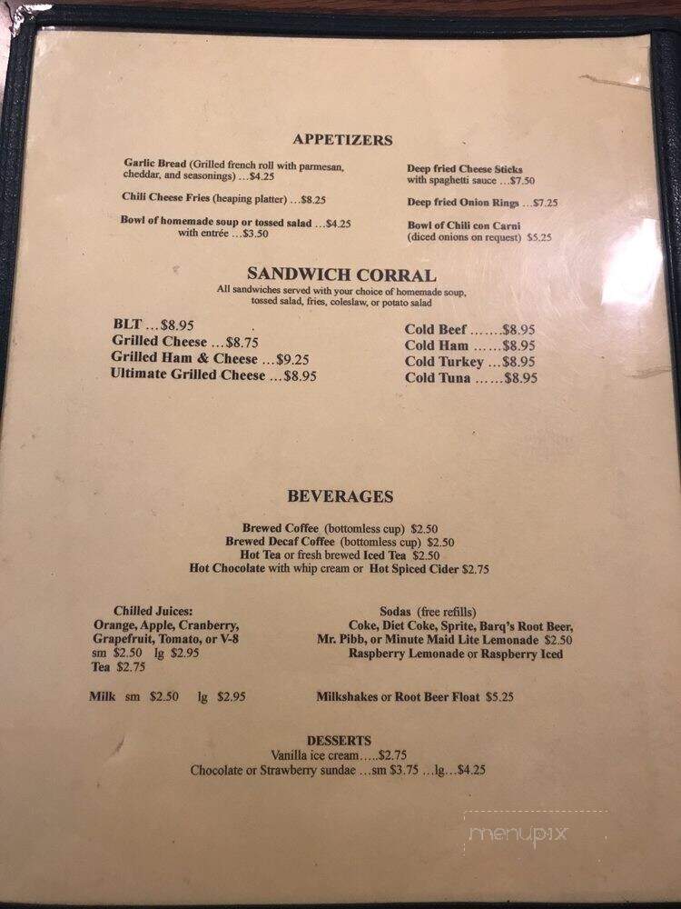 Stagecoach Restaurant - Elk Grove, CA menu_pic