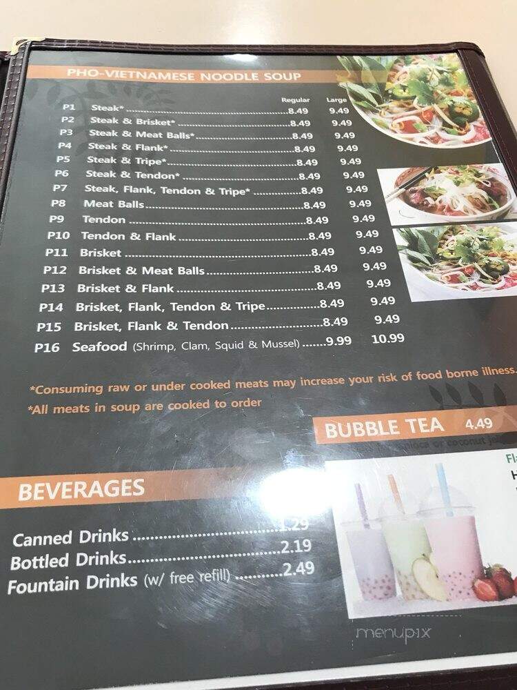 Yummy Pho & Teriyaki - Tacoma, WA menu_pic