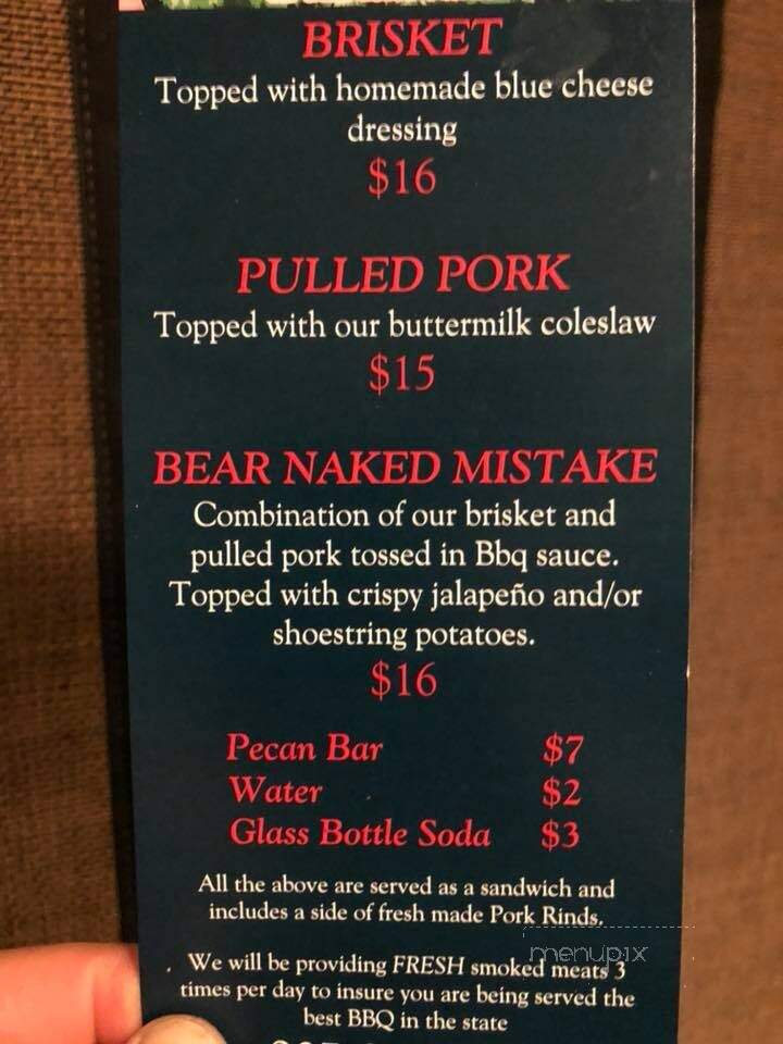 Bear Naked BBQ - Palmer, AK