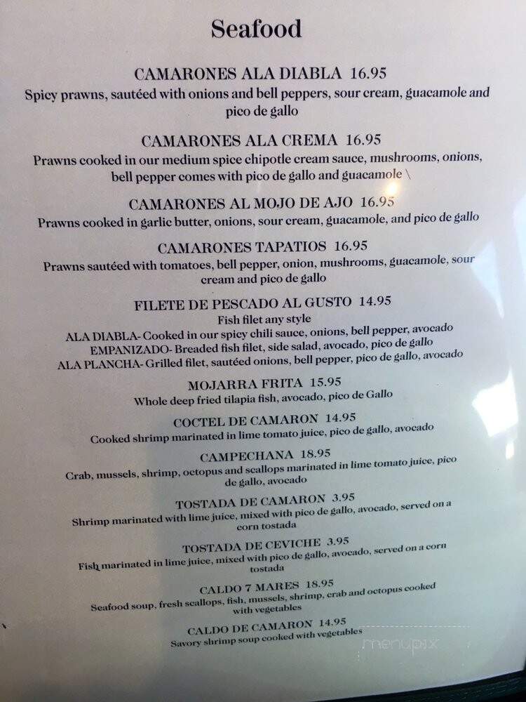 Cielito Lindo Mexican Restaurant - Santa Rosa, CA menu_pic