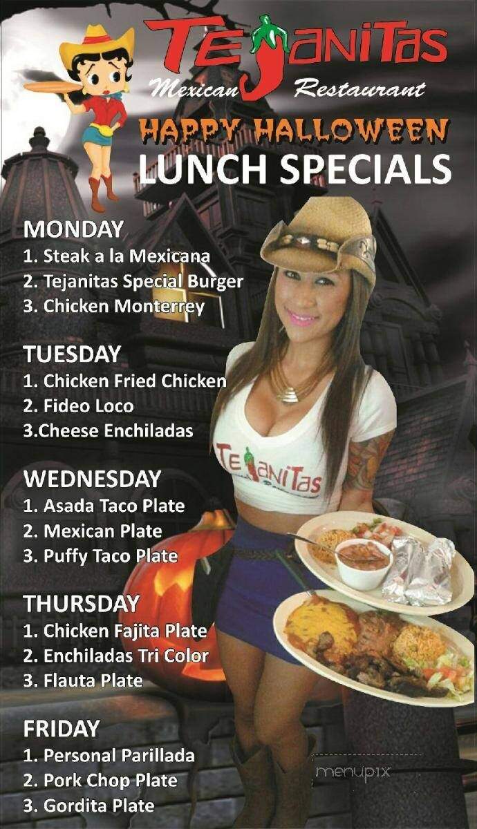 Tejanitas Mexican Restaurant - San Antonio, TX menu_pic
