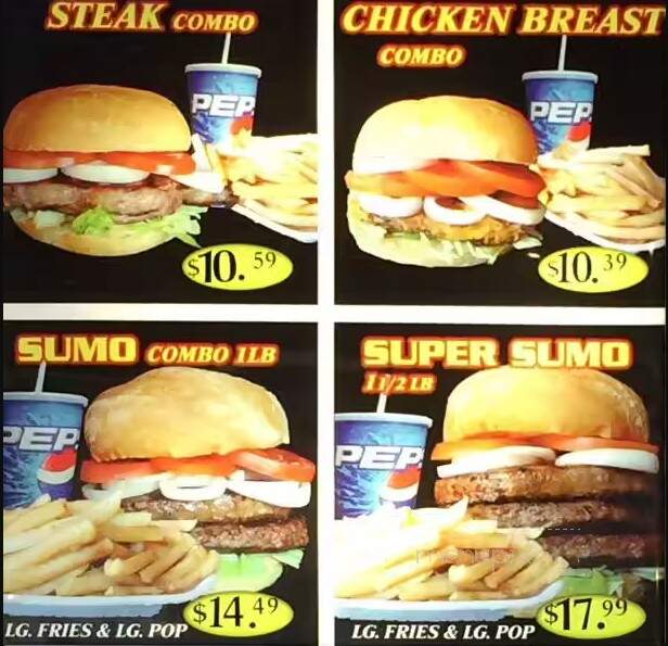 C & Dubbs Hamburgers - Mississauga, ON menu_pic