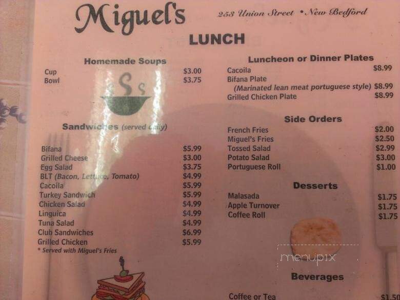 Miguel's Restaurant - New Bedford, MA