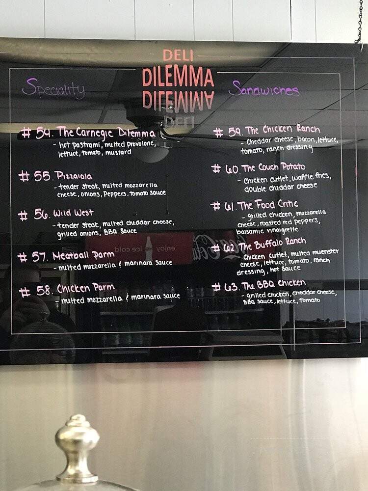 Chris's Deli - Mineola, NY menu_pic