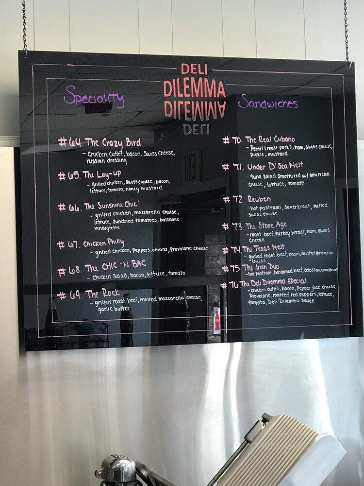 Chris's Deli - Mineola, NY menu_pic