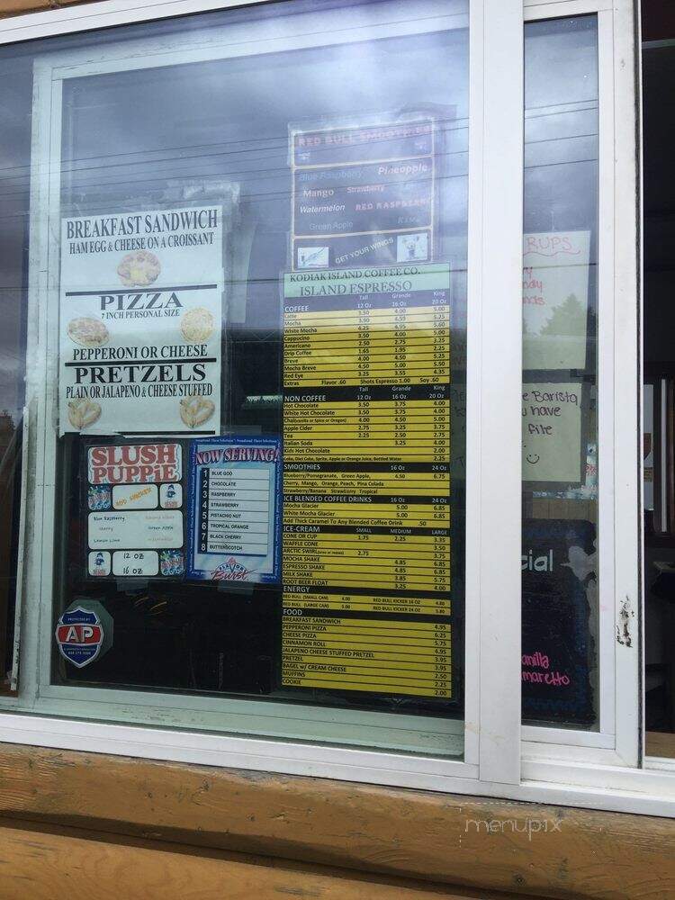 Island Espresso - Kodiak, AK menu_pic