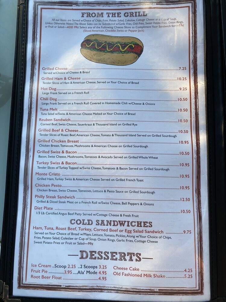 Kopper Kettle Cafe - Chester, CA menu_pic