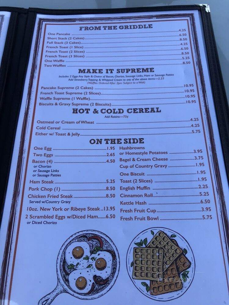 Kopper Kettle Cafe - Chester, CA menu_pic