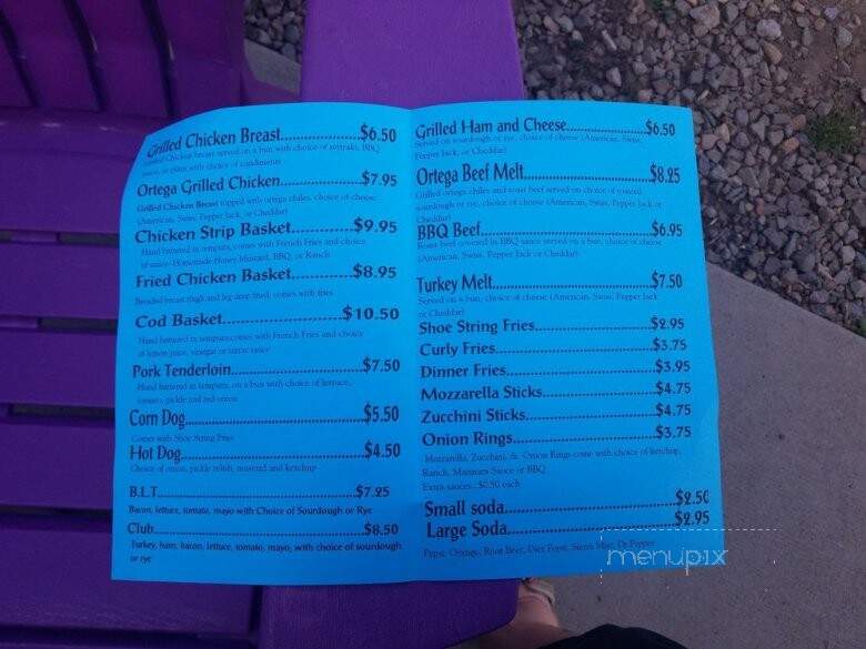 Rhonda's Lil' Frosty - Loyalton, CA menu_pic