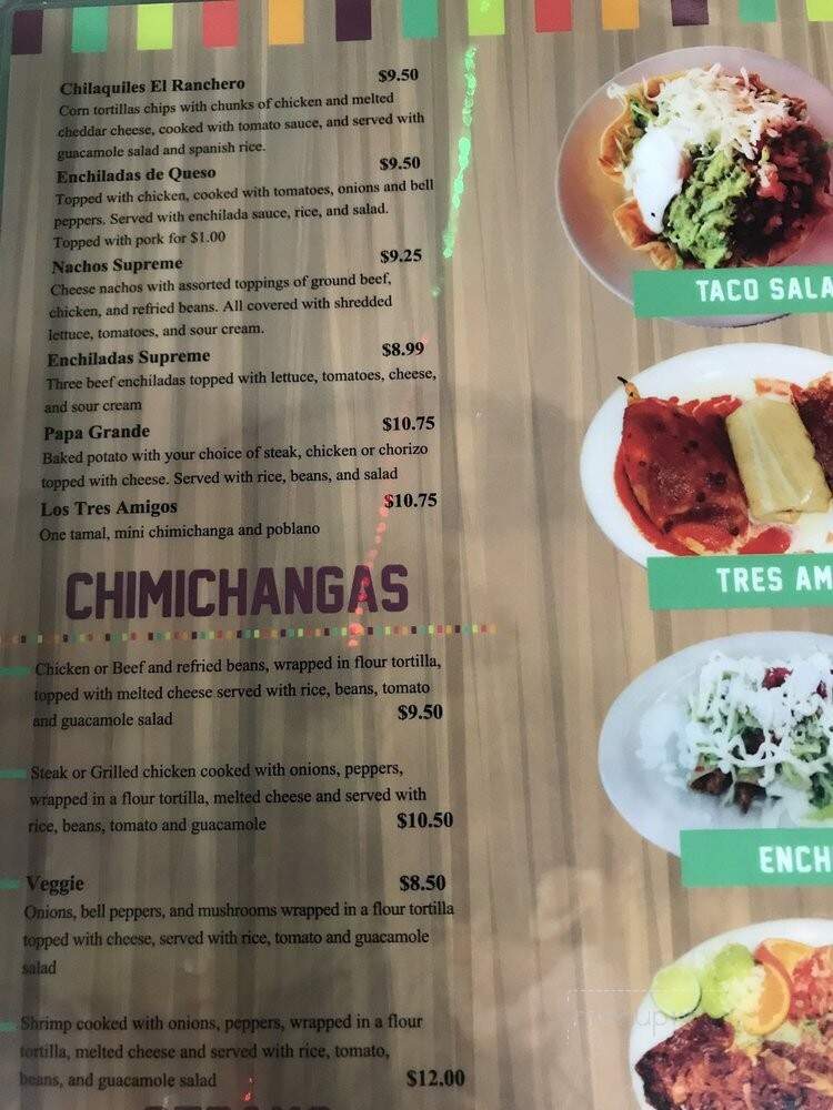 El Campesino - Scottsboro, AL menu_pic