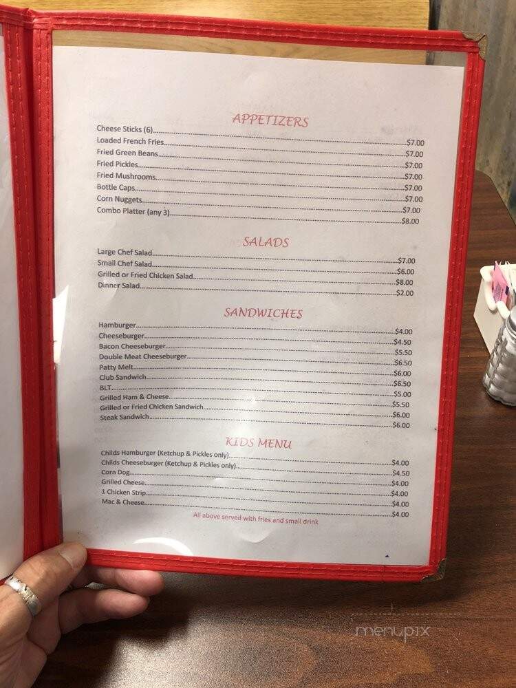 The Feed Bin Cafe - Caney, OK menu_pic