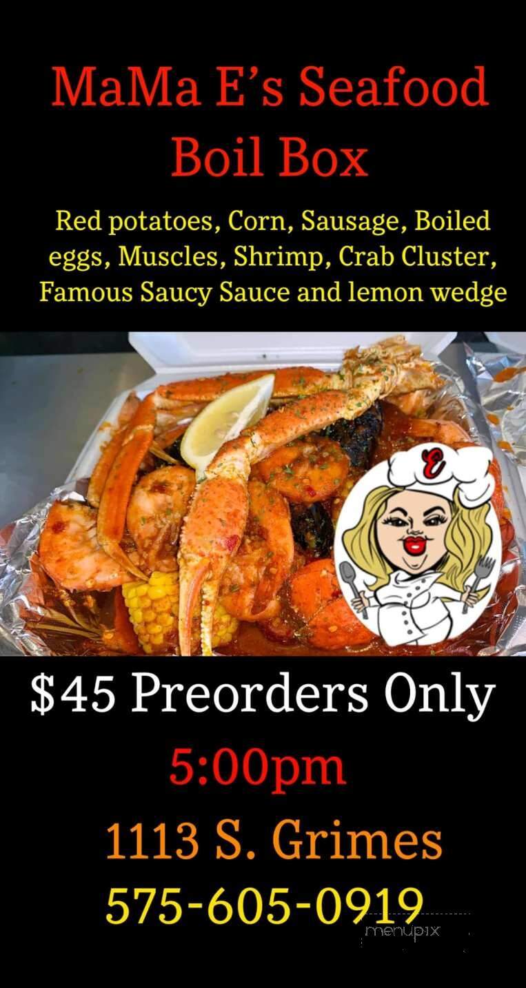 MaMa E's Food Truck - Hobbs, NM menu_pic
