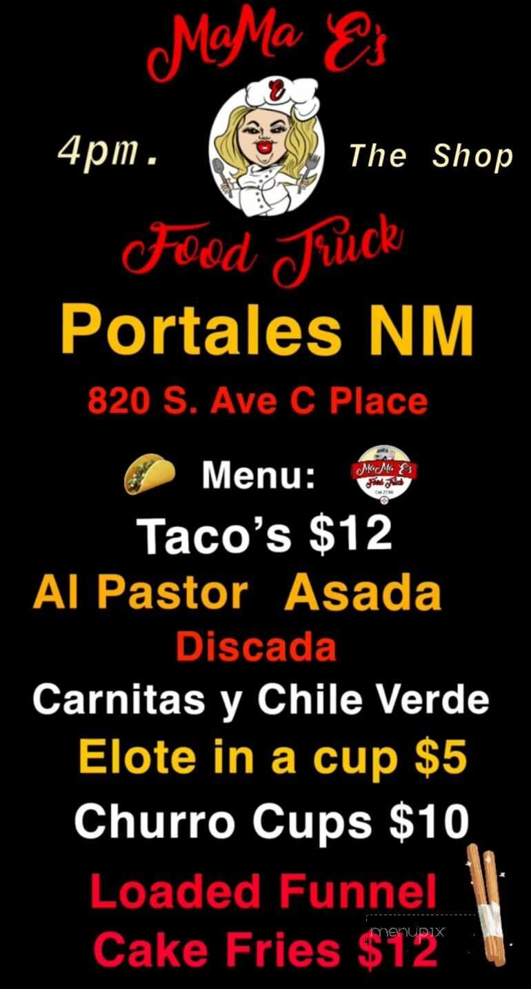 MaMa E's Food Truck - Hobbs, NM menu_pic
