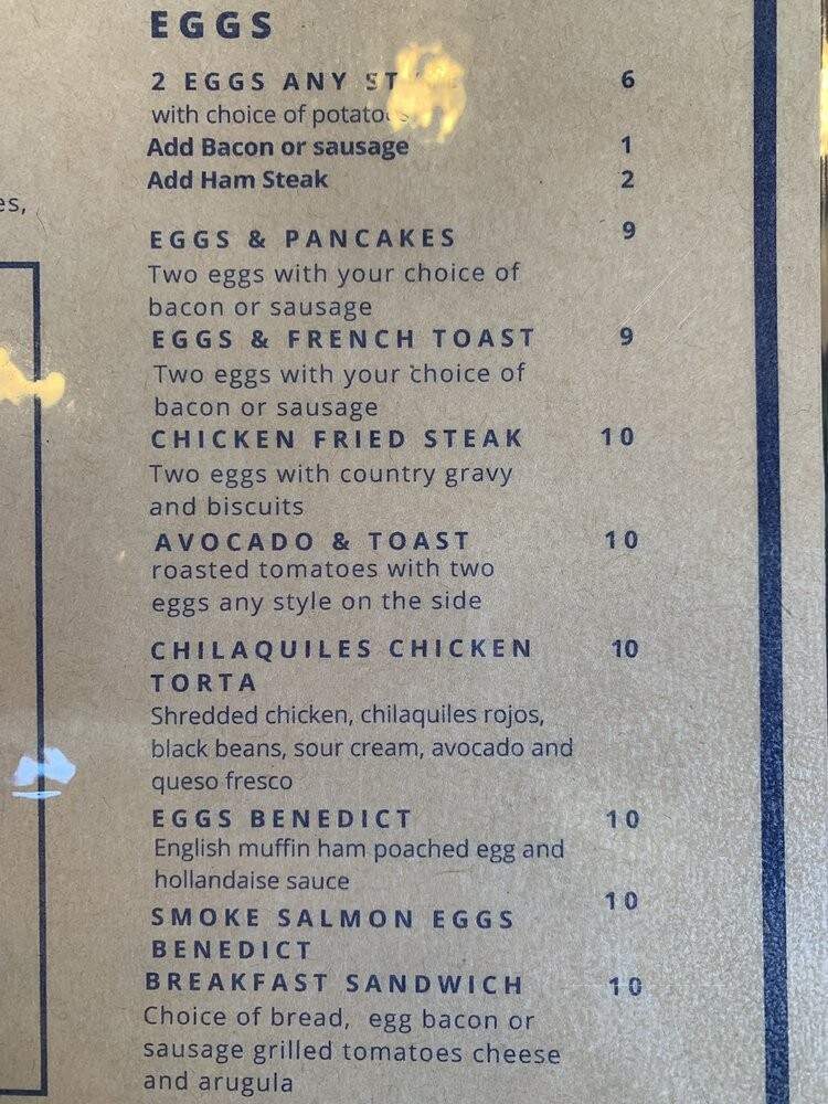 Jarro's Cafe - Moorpark, CA menu_pic