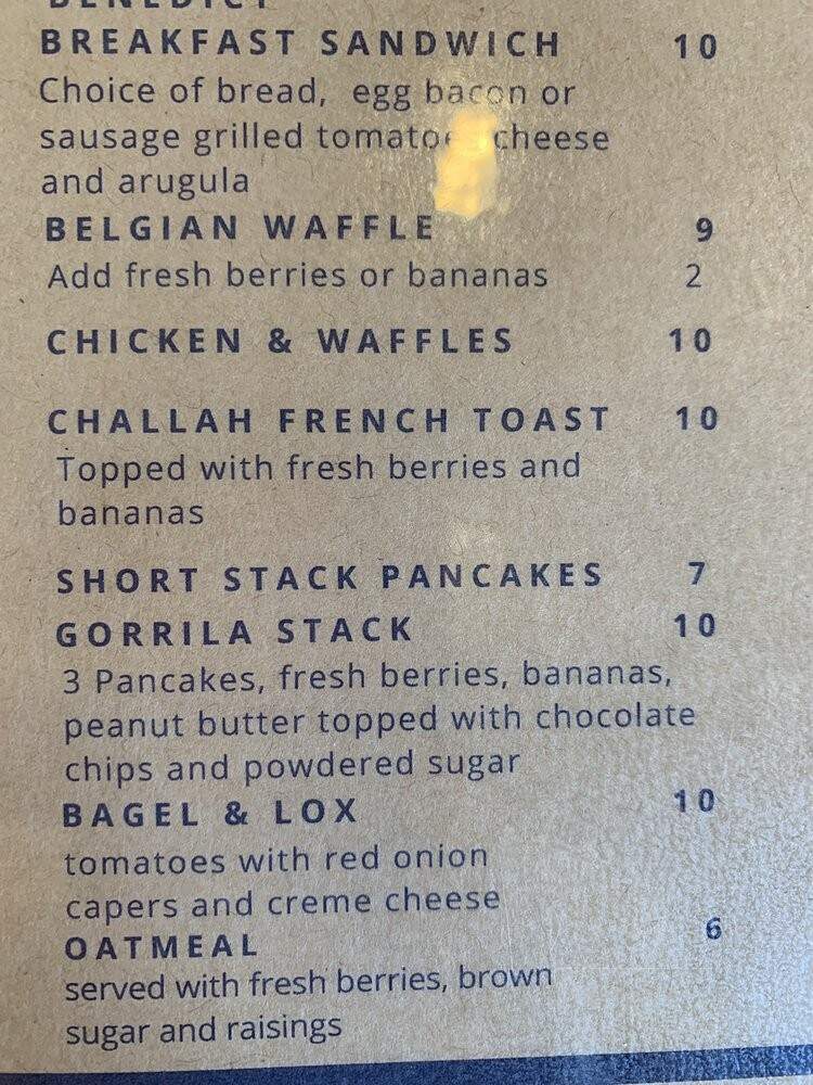 Jarro's Cafe - Moorpark, CA menu_pic