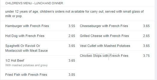 Gold Star Family Restaurant - Rochester Hills, MI menu_pic