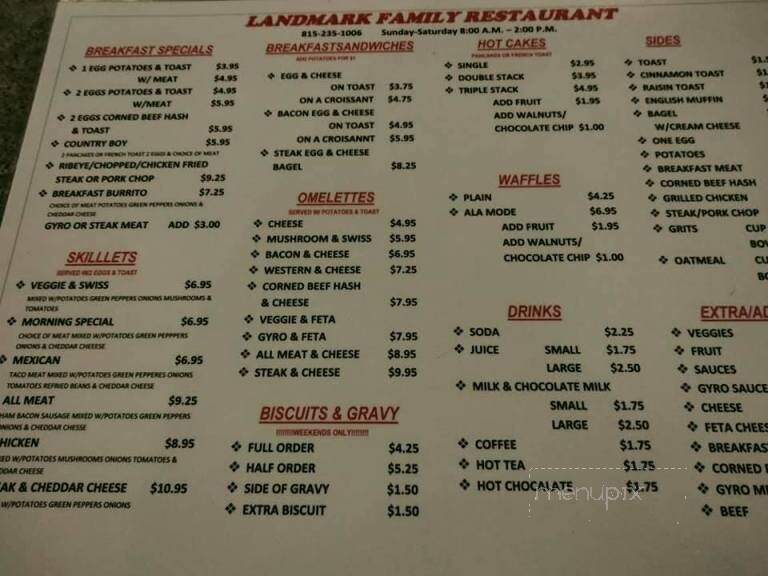 Landmark Family Restaurant Inc - Freeport, IL