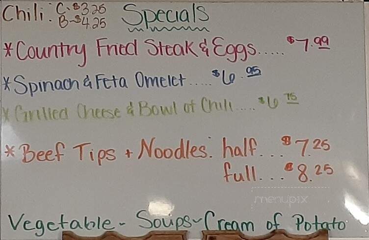 Farmers Family Restaurant - Forreston, IL menu_pic